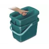 Bucket Leifheit Combi Box 1052001 mit integrierter Presse und ergonomischem Griff