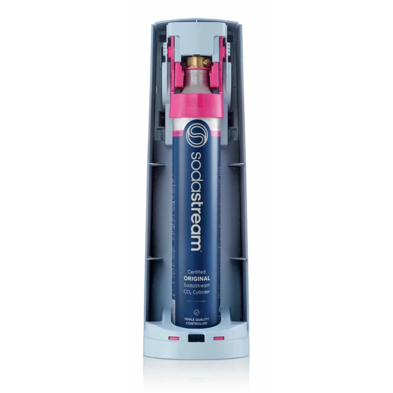 SodaStream Soda Maker Terra hellblau QC mit CO2 & 1L PET-Flasche