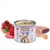 Nassfutter für Katzen Fox4Pets DeliCATessen Ente und Geflügel 200 g, Alleinfuttermittel für ausgewachsene Katzen, 80% Feuchtigkeit