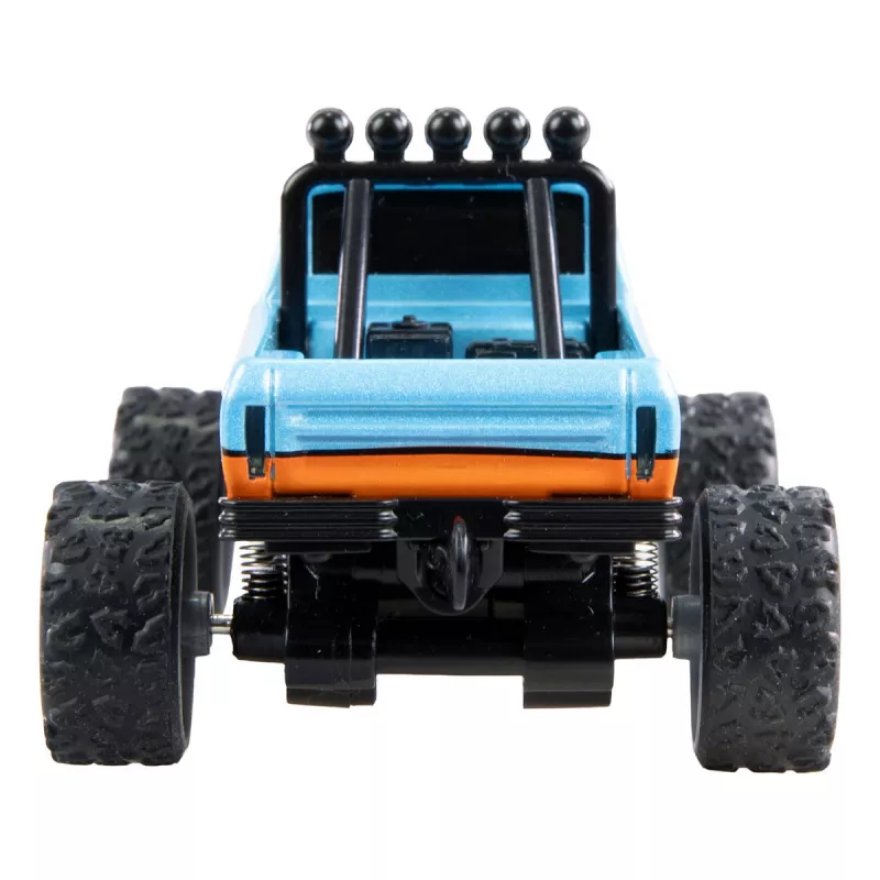 Funkgesteuerter Amewi Monster Truck DieCast 1:64 RTR, blau/orange