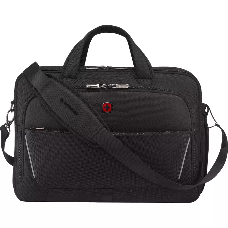 Wenger Aktentasche Meteor für 16 Zoll–17 Zoll Laptops (passend bis 43,2 cm) schwarz
