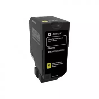 LEXMARK 74C2HYE Toner Lexmark 74C2HYE gelb 12 000 Seiten CS725de / CS725dte