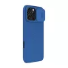Schutzhülle Nillkin CamShield Pro für iPhone 16 Pro Max, blau, Schiebe-Kameraabdeckung