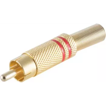 shiverpeaks BS52020-R Drahtverbinder RCA Gold (BS52020-R)