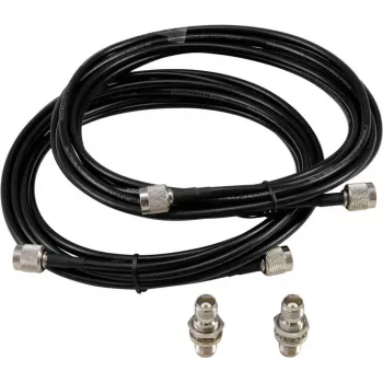 Koaxial-Antennenkabel Omnitronic TNC-Set 5 m, TNC-Stecker – TNC-Stecker, 5 m Länge