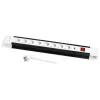 Power Extension LogiLink LPS207 3m 8 AC Outlets Schwarz White