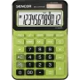 Tischrechner SENCOR SEC 372GN 12-stelliges LCD, Grundrechenarten, Solar- und Batteriebetrieb