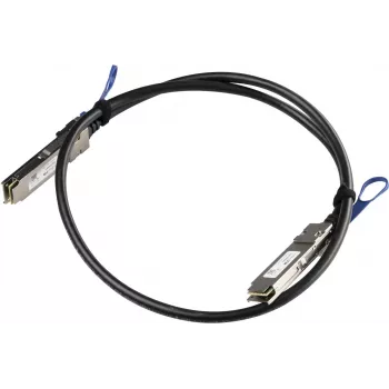 Netzwerkkabel MikroTik XQ+DA0003 QSFP+ auf QSFP+ Glasfaser 3 m Schwarz