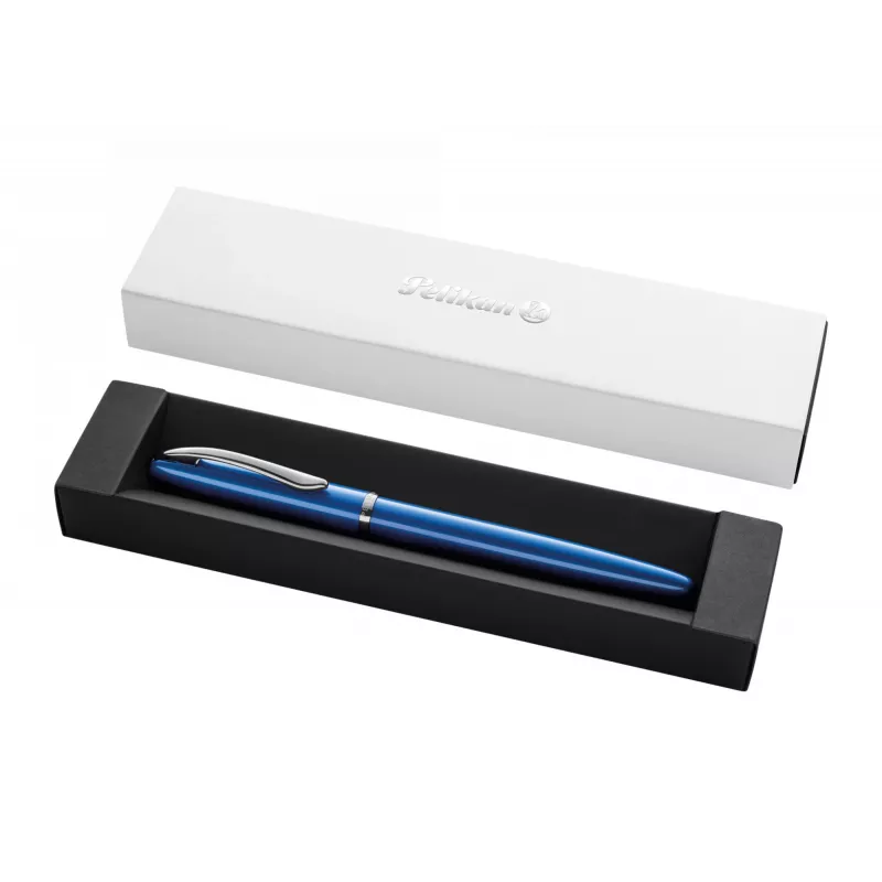Pelikan Jazz Noble Elegance P36 Füllfederhalter Patronenfüllsystem Blau Silber