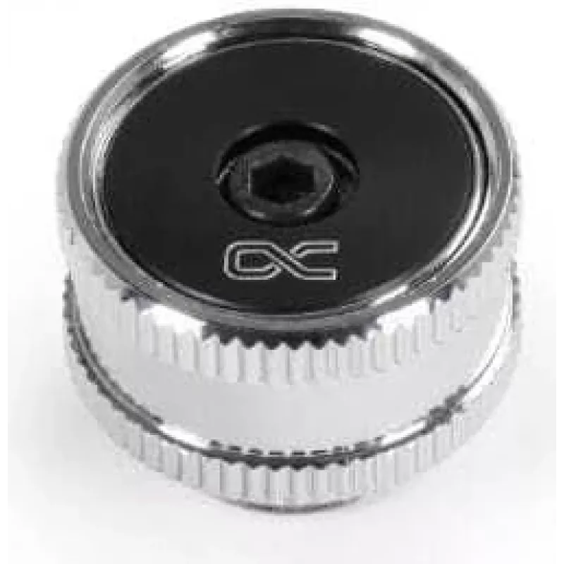 Alphacool ES Druckventil G1/4 AG chrom/Schwarz (14669)
