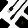 Green Cell KABGC02 Lightning-Kabel 0,25 m Schwarz