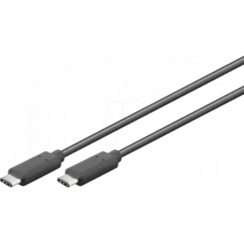 USB-Kabel WENTRONIC HL66507 USB 3.2 Gen 1 1,5 m USB C Schwarz
