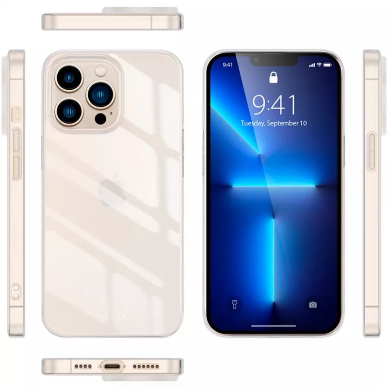 StyleShell Flex, transparente Handyhülle, iPhone 15 Pro Max