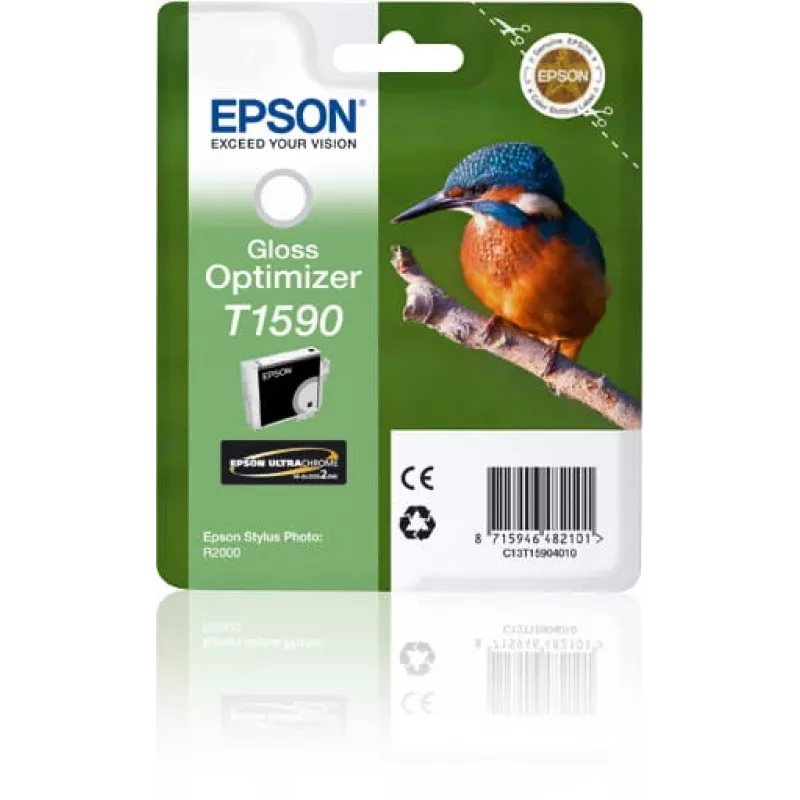 Epson T1590 Gloss Optimizer, Glanzverstärker, Pigmentbasierte Tinte, 1 Stück