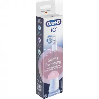 Aufsteckbürsten für elektrische Zahnbürsten Oral-B iO Gentle Cleaning Weiß, 2er-Pack