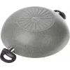 Wok-Pfanne Ballarini Ferrara FERR8KD.36D 36 cm, Granitbeschichtung, zwei Griffe und Deckel