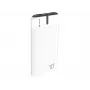 Powerbank EnerGo 10000mAh weiß-schwarz