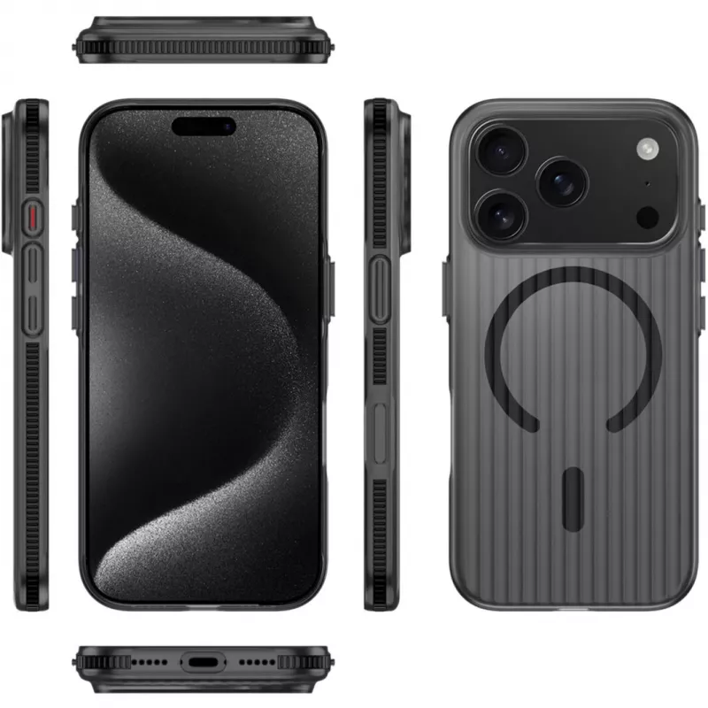 4smarts Design Case Aero für iPhone 17 Pro, schwarz (541641)
