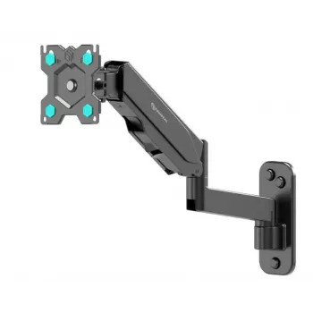 Wandmonitorhalterung ONKRON G150-B für 34 Zoll (86,4 cm) Bildschirme, VESA 75x75–100x100, bis zu 8 kg, neigbar ±35°, höhenverstellbar, schwarz