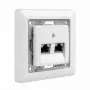 RJ-45-Steckdose Rutenbeck 136104070