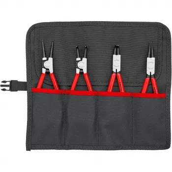 Knipex Sicherungsringzangen-Set 4-tlg. in Rolltasche 19-60mm