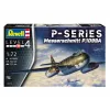 Plastikmodell Flugzeug REVELL Messerschmitt P.1099A-P-SER Maßstab 1/72