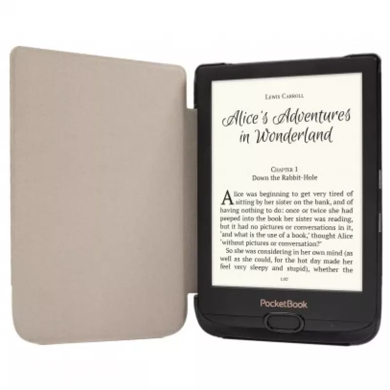 Tablet-Hülle WPUC-627-S-GY Grau (PocketBook Touch Lux 4, Lux 5, Color, Touch HD 3, Basic Lux 2)