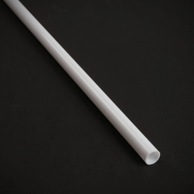 BitsPower Rigid Crystal Link Tube 12/10 mm (Außen 12 mm / Innen 10 mm), Länge 1000 mm, weiß
