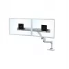 Tischhalterung Ergotron LX Series Dual Direct Arm 63,5 cm (25 Zoll) Weiß
