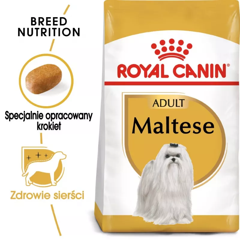 Trockenfutter für Hunde Royal Canin Maltese Adult 1,5 kg – Huhn, 24 % Protein, 18 % Fett