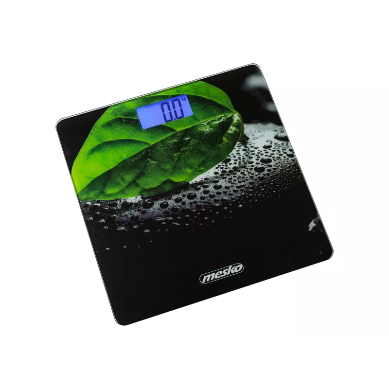 Badezimmerwaage Mesko MS 8149 Maximales Gewicht 150 kg Genauigkeit 100 g Schwarz Grün