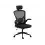 Gaming-Stuhl Sandberg ErgoFusion Basic Gepolsterte Sitzfläche Mesh-Rückenlehne Schwarz