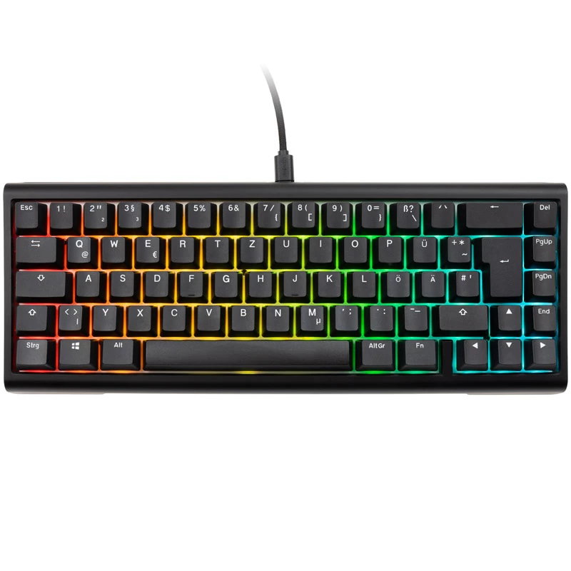Ducky Tinker 65 RGB Gaming-Tastatur - MX-Blue (ISO-DE)