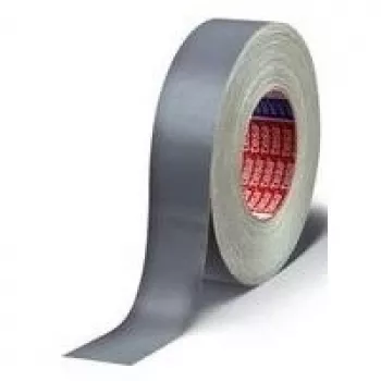 Gewebeband Tesa 4657, 19 mm x 50 m, grau, kunststoffbeschichtetes Spezialgewebe