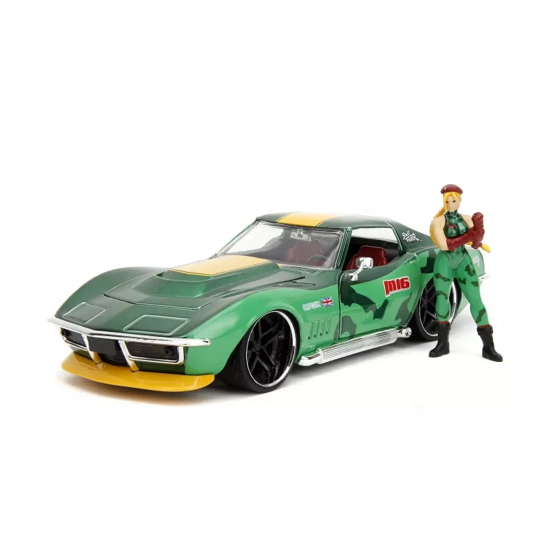 Car Jada Toys Street Fighter 1969 Chevrolet 1:24 Metall Grün