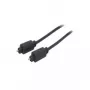 shiverpeaks 0.5m Toslink - Toslink - TOSLINK - Stecker - TOSLINK - Stecker - Gold - Schwarz (BS69004-0.5)