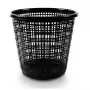Abfalleimer 10 l, schwarz, Kunststoff