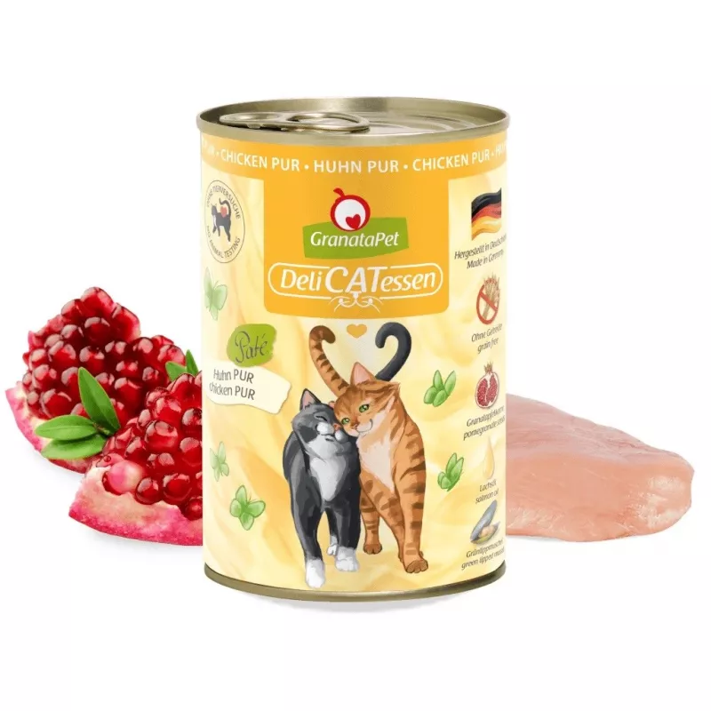 GRANATAPET DeliCATessen Chicken - Nassfutter für Katzen - 400g
