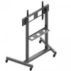 Monitorwagen EDBAK TR19 für Bildschirme bis 130 kg, Platte 1000×600 mm