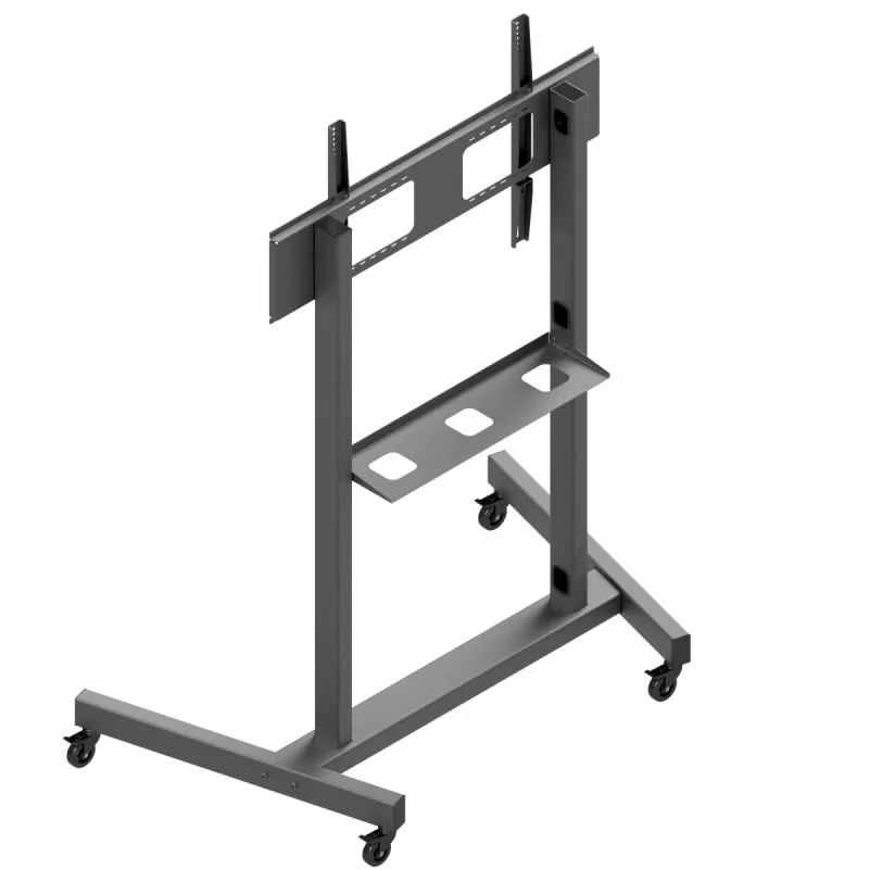 Monitorwagen EDBAK TR19 für Bildschirme bis 130 kg, Platte 1000×600 mm