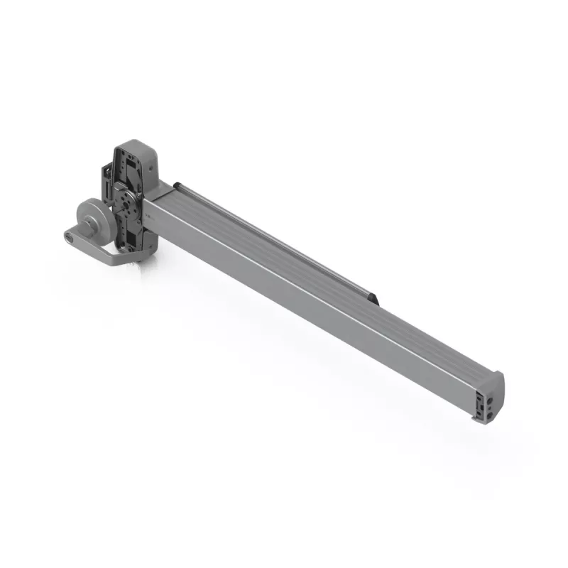 Riegel Ubiquiti UACC-PanicBar Aluminium Edelstahl grau 5,8 kg 94×294 mm inklusive 2 Schlüssel