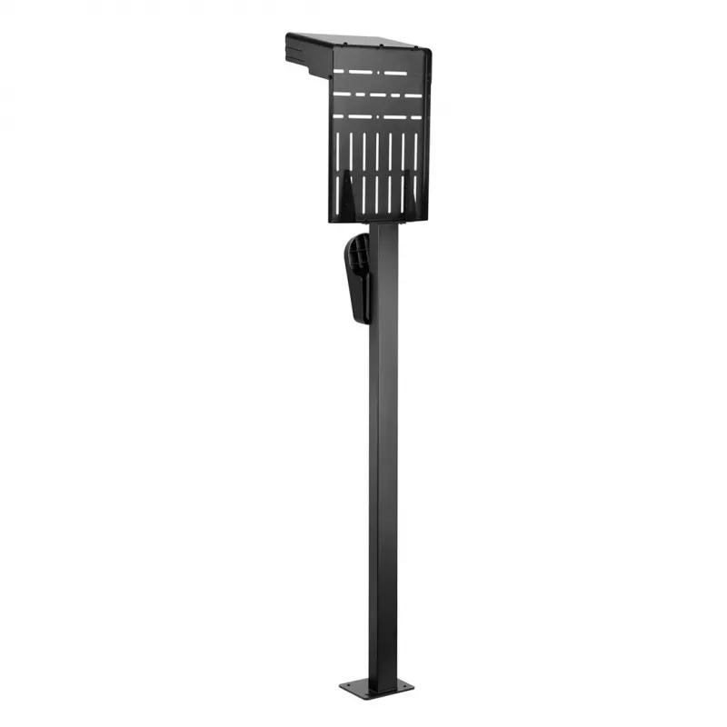 Outdoor-Ständer für EV- und PHEV-Autoladegeräte Maclean, Stahl, 15 kg max, MCE456