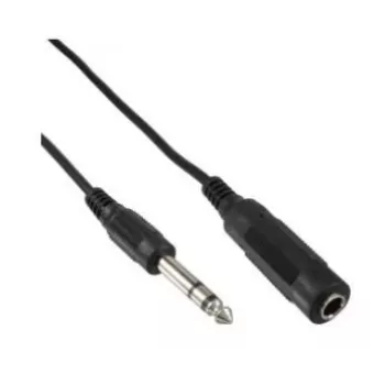 Microconnect AUDNU5 Audiokabel 5 m 6,35 mm Schwarz