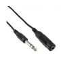 Microconnect AUDNU5 Audiokabel 5 m 6,35 mm Schwarz