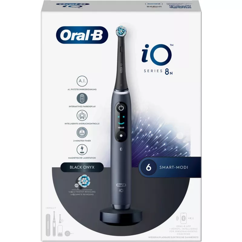 Braun 408567 elektrische Zahnbürste Erwachsene vibrierende Zahnbürste Schwarz