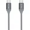 USB-Kabel Nevox 1654 USB 2.0 2 m USB C Grau Silber