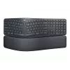 Logitech ERGO K860 - Tastatur - Kabellos - 2,4 GHz, Bluetooth 5.0 - QWERTY - Spanisch - Graphit