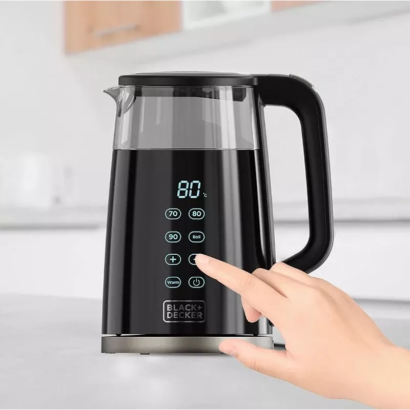 Wasserkocher Schwarz & Decker 1,7L 2200W Schwarz
