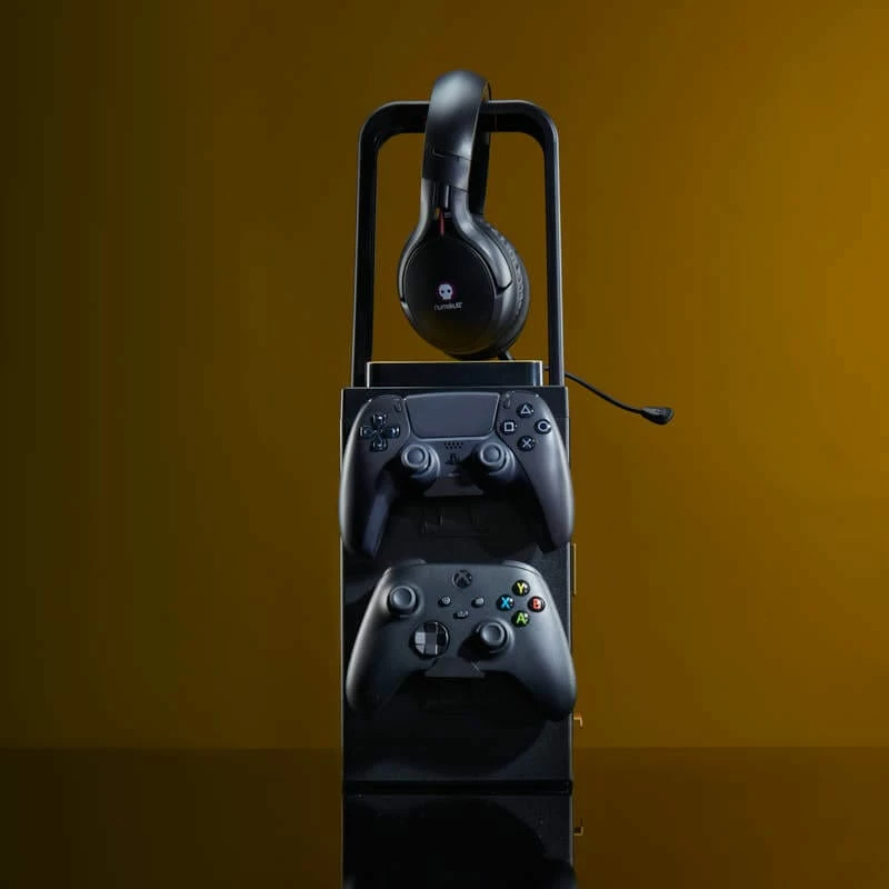 Numskull Games Offizieller Hogwarts Legacy Gaming-Schließfach, Spiele-Diskettenhalter, Xbox, Schwarz, Kabelgebunden