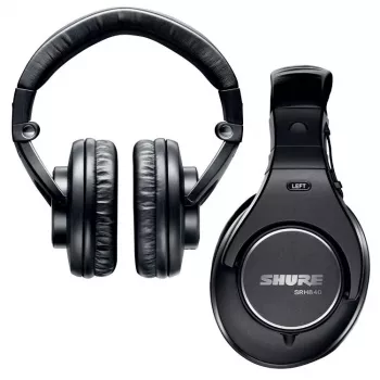 Shure SRH840 Kopfhörer mit Kabel Schwarz